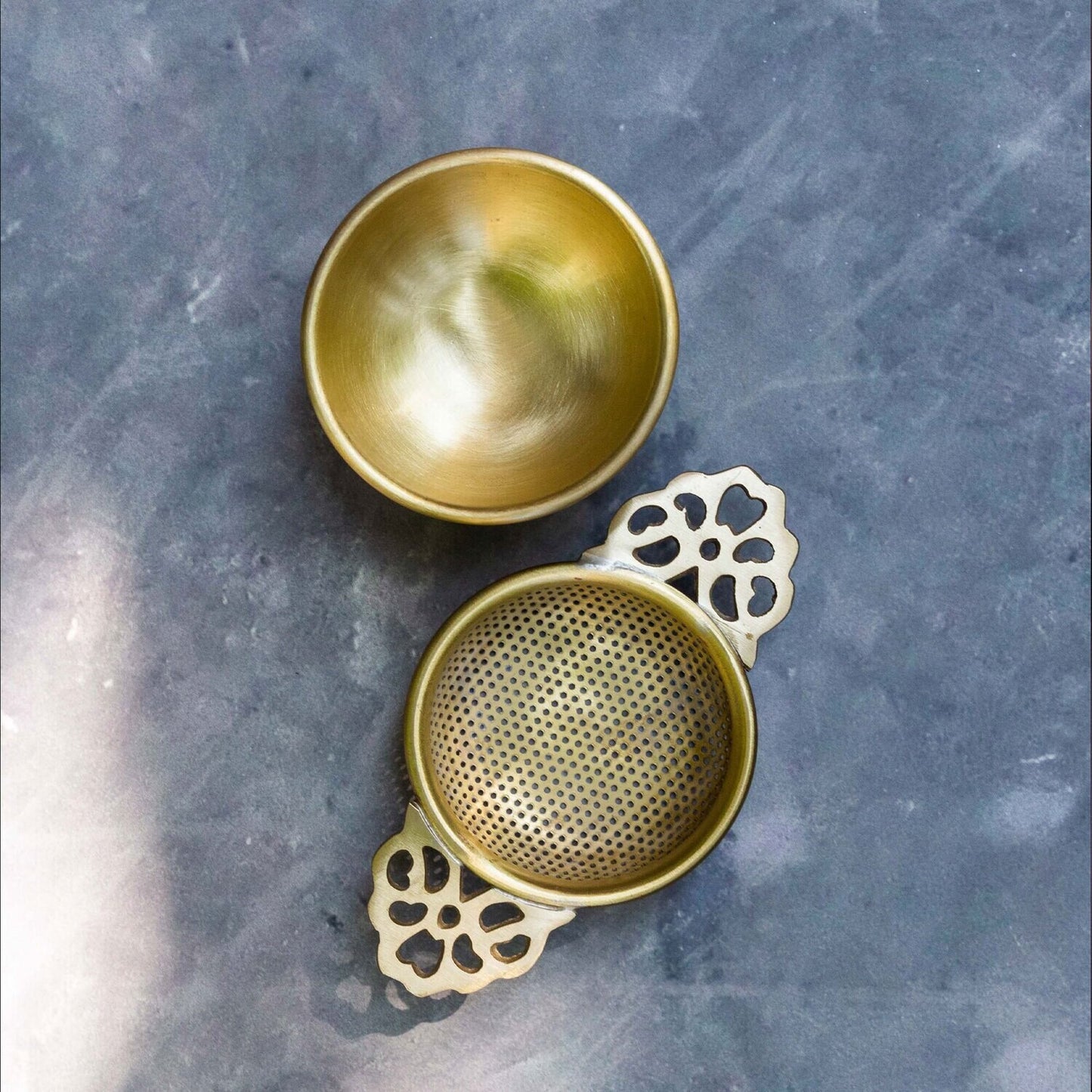 Tea Infuser with Drip Bowl