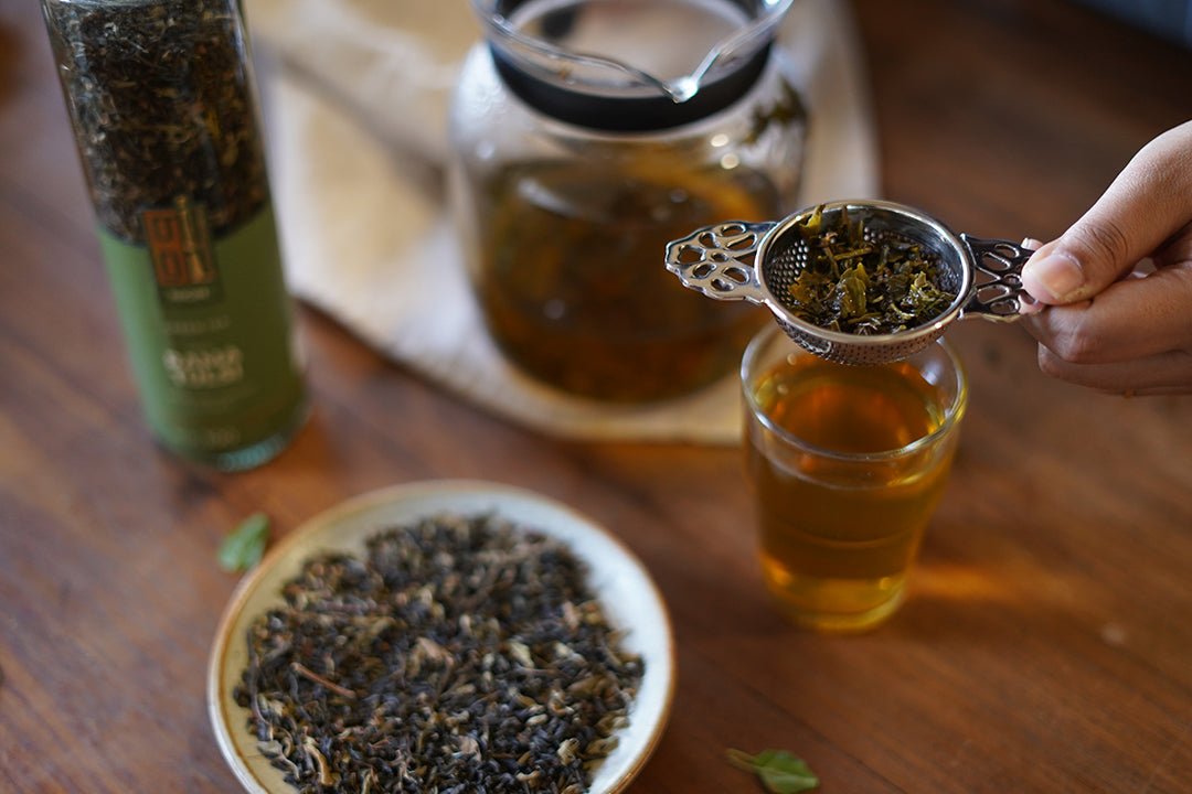 Green Tea with Rama Tulsi